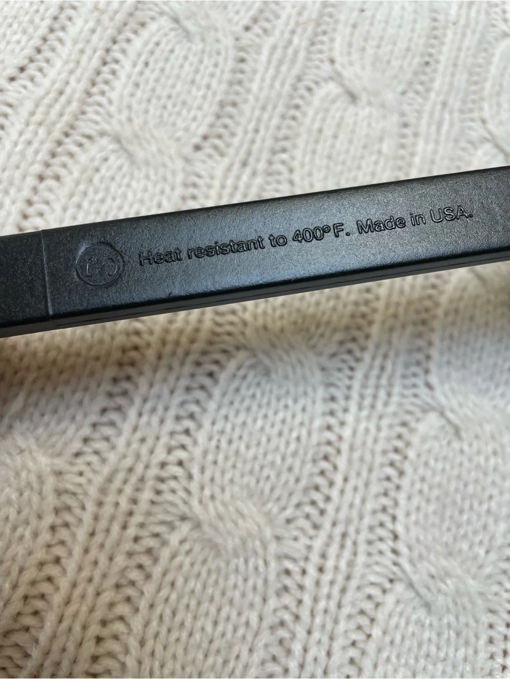 Calphalon Black Slotted Skimmer Ladel Spoon 15”